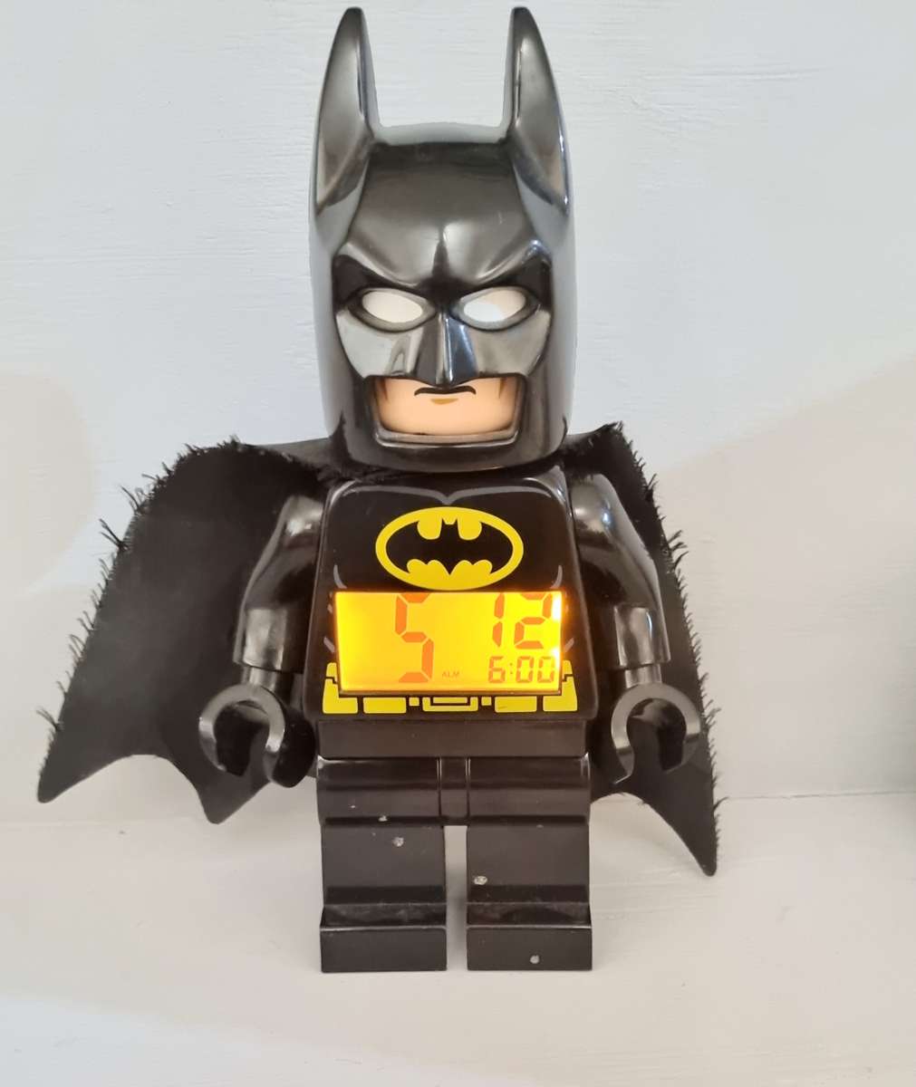 Rare LEGO Batman Light Up Alarm Clock