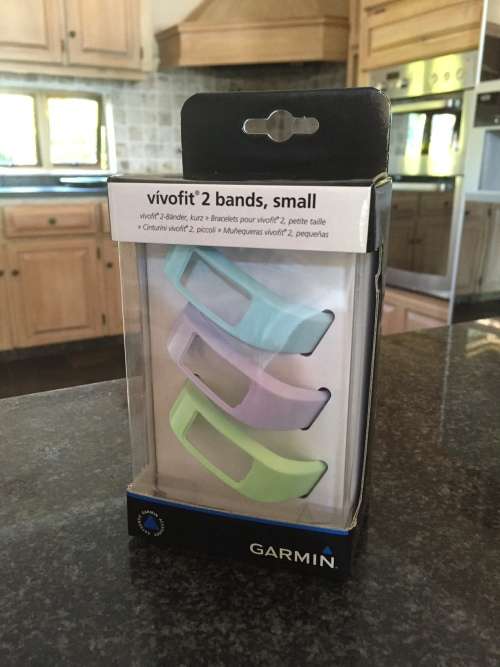 Garmin Vivofit 2 Replacement Bands - Set of 3 - Size Sml - Brand New