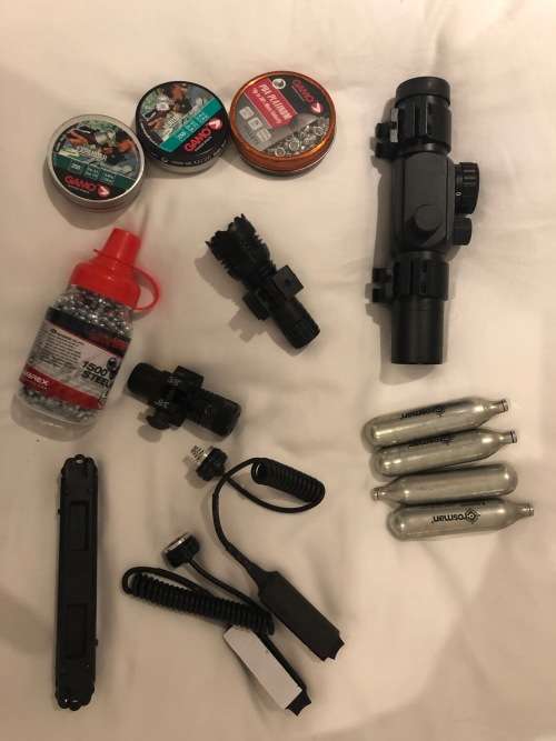 LATE ENTRY - Double Deal - Gamo PT85 Semi-Auto CO2 Pellet Gun + Umarex CO2 BB Gun