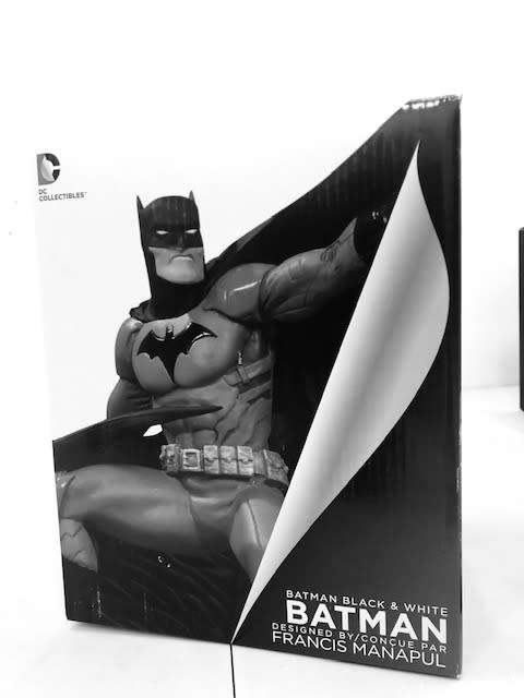 ULTRA-RARE | BATMAN BLACK AND WHITE STATUE NO.62 - LIMITED EDITION #0214