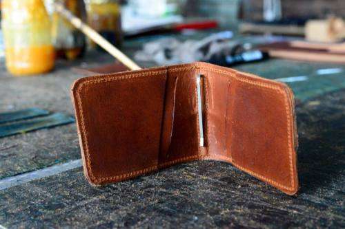 Genuine Leather Money Clip