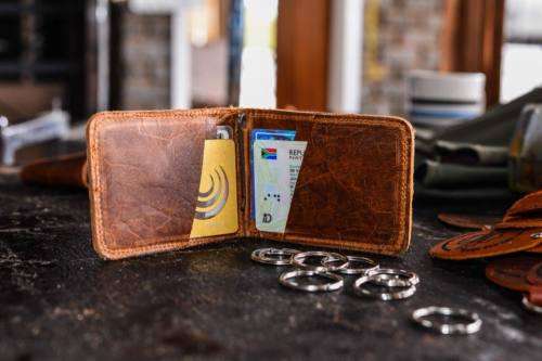 Genuine Leather Money Clip