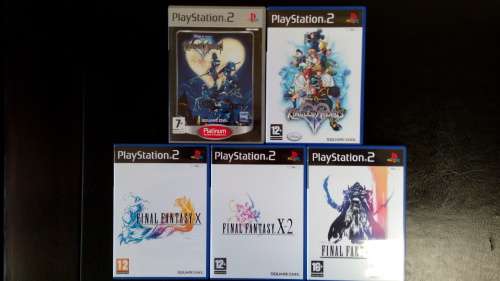 PS2 Kingdom Hearts and Final Fantasy Bundle