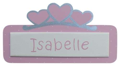 Personalised Name Plaque / Princess Crown