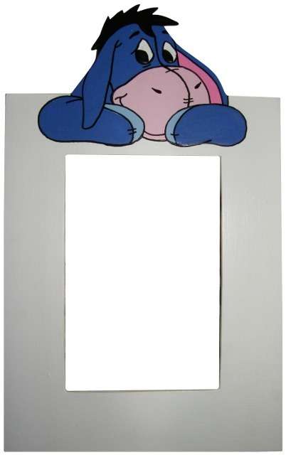 White Eeyore Switch Frame