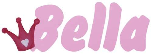 Wooden Pink Princess Alphabet Letters