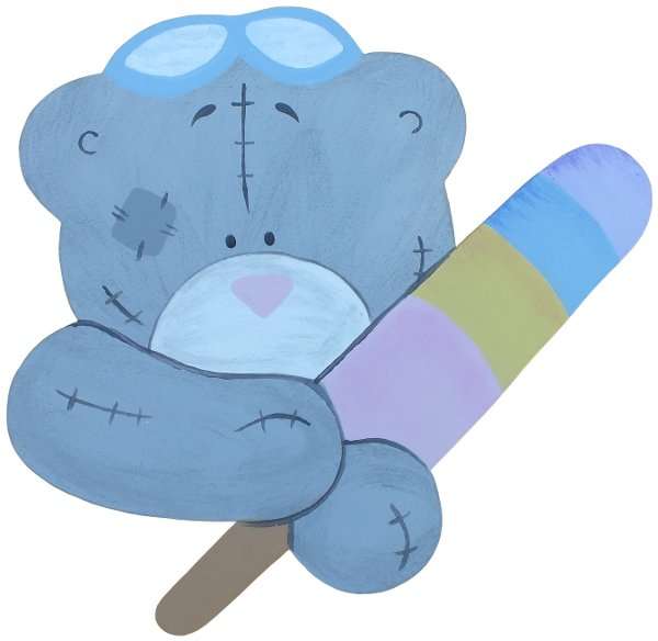 Tatty Teddy Cut-Out / Lolly