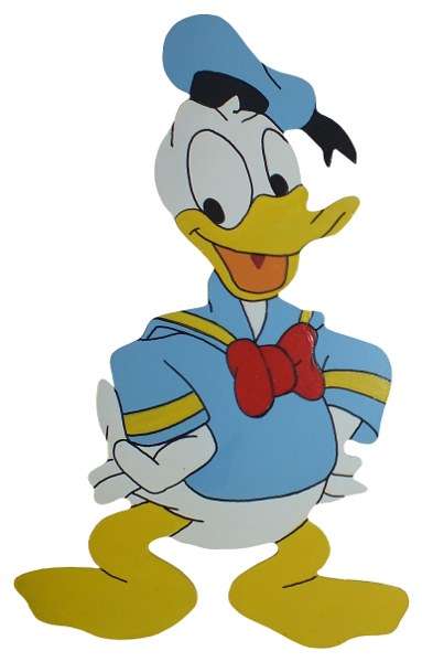 Donald Duck Cut-Out