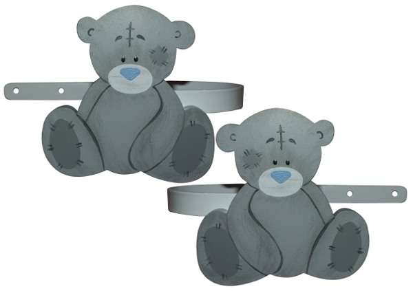 Tatty Teddy Curtain Tiebacks