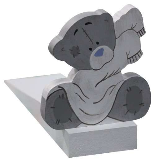 Wooden Tatty Teddy Doorstop
