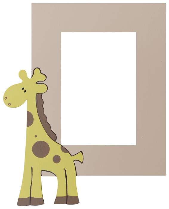 Safari Giraffe Switch Frame / Beige