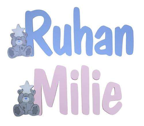 Tatty Teddy Wooden Letters - Any Name!