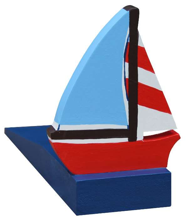 Nautical Sailing Boat Doorstop