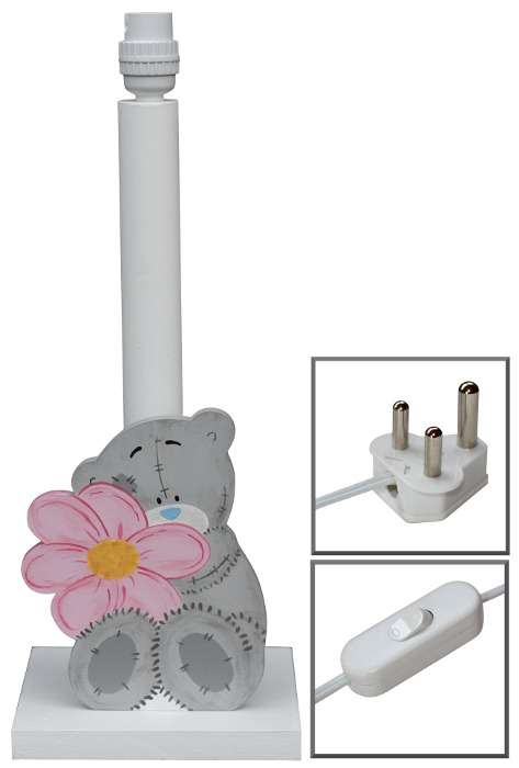 Tatty Teddy Lamp Base / Pink Flower