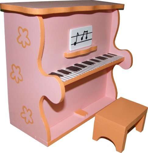 Wooden Peach Barbie Piano