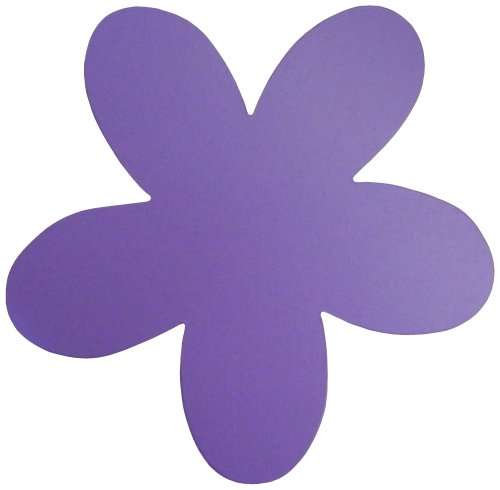 Bright Flower Cut-Out / Purple