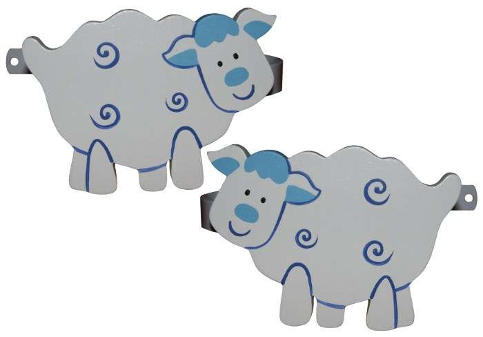 Funky Sheep Curtain Tiebacks