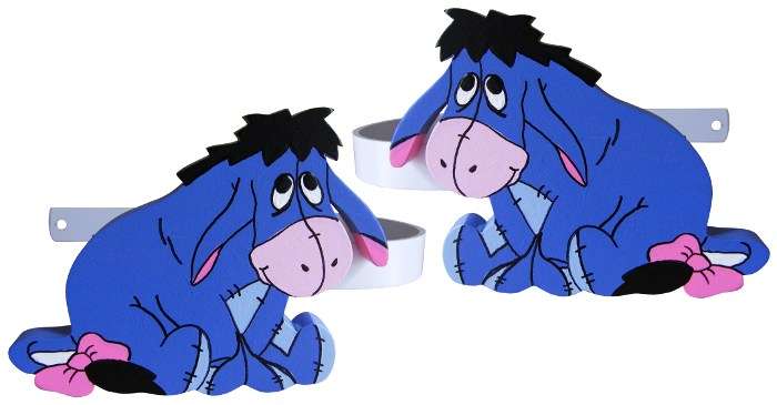 Eeyore Curtain Tiebacks