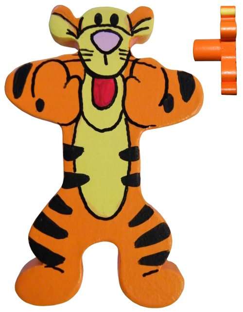 Tigger Shaped Drawer Knob