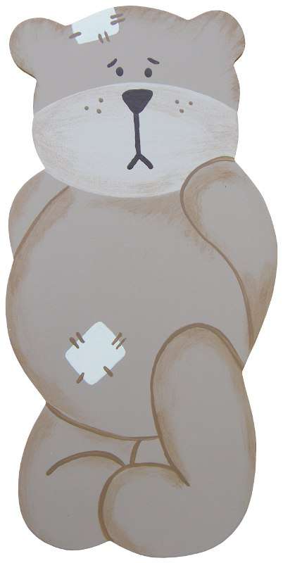 Byron Bear Standing Cut-Out / Medium