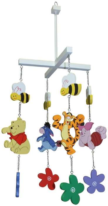 Wooden Winnie the Pooh and Pals Mobile