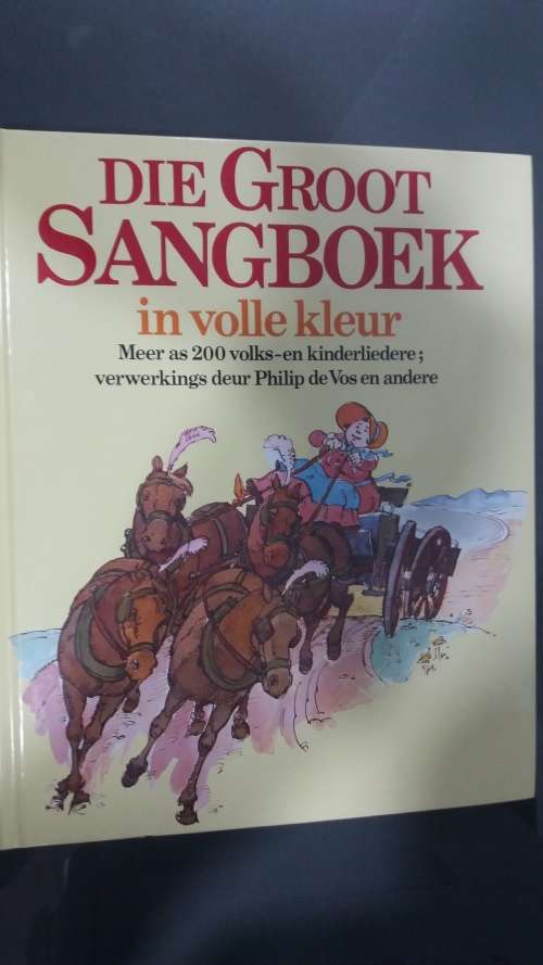 Die Groot Sangboek in Volle Kleur