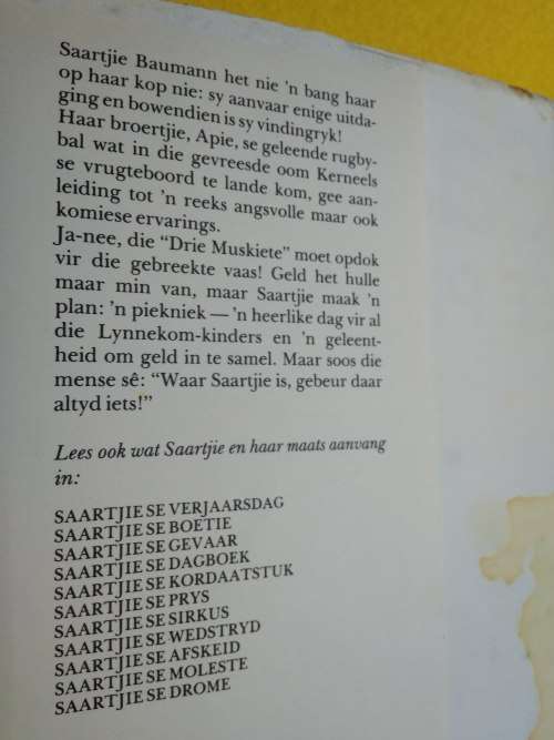 Bettie Naude - Saartjie se Piekniek