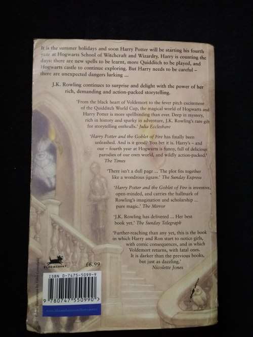 J.K. Rowling - Harry Potter and the Goblet of Fire