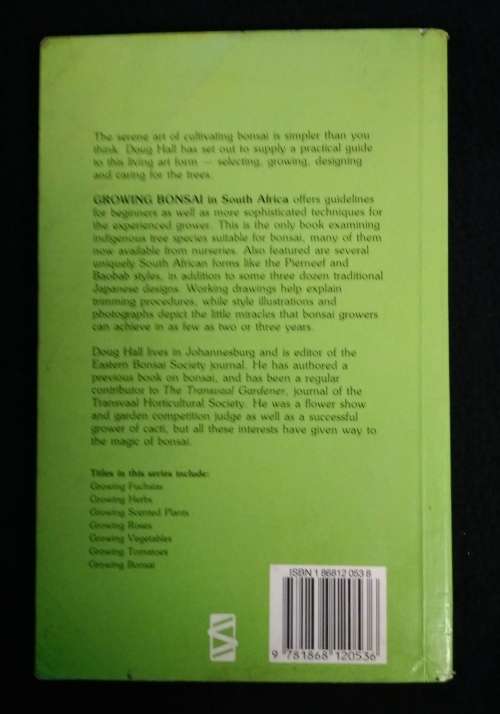 Doug Hall - Bonsai in South Africa