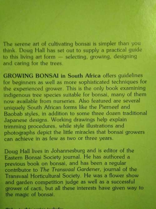 Doug Hall - Bonsai in South Africa
