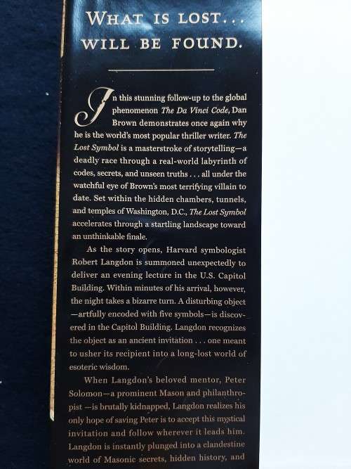 The Lost Symbol - Dan Brown; Hardcover