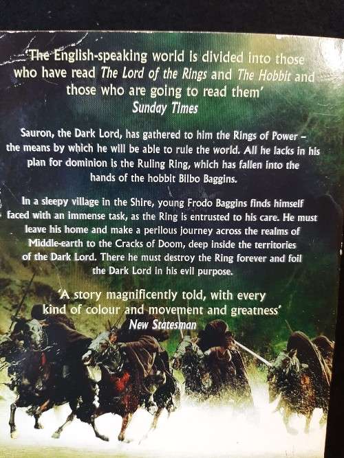 The Lord Of The Rings - JRR Tolkien