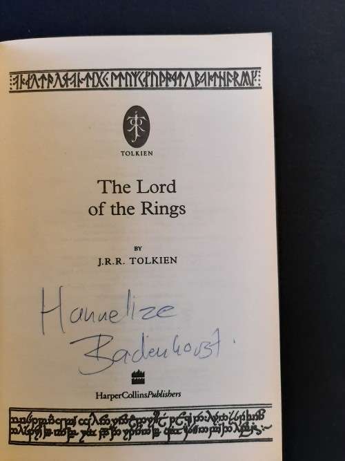 The Lord Of The Rings - JRR Tolkien