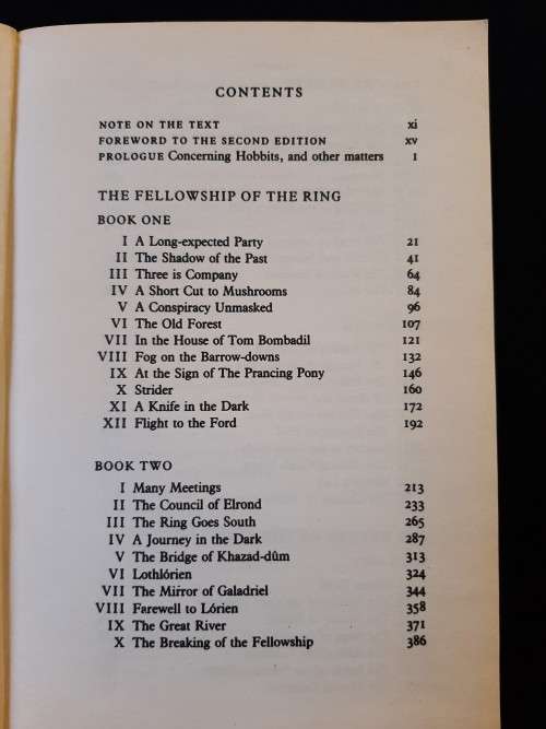 The Lord Of The Rings - JRR Tolkien