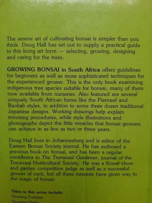 Bonsai in South Africa -Doug Hall
