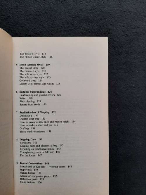 Bonsai in South Africa -Doug Hall