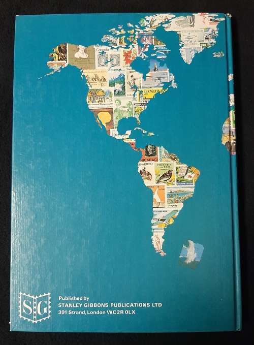 World Collector Stamp Album - Stanley Gibbons with some stamps