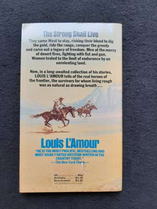 The Strong Shall Live - Louis L'Amour