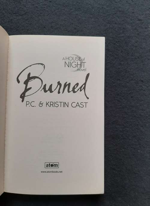 Burned -a House of Night Novel