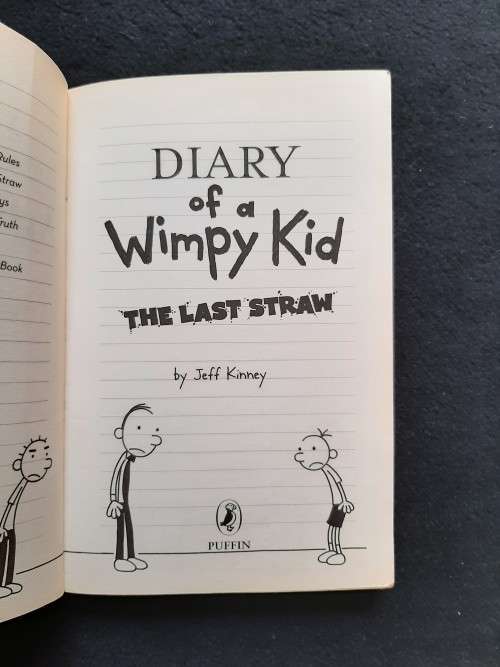 Diary of a Wimpy Kid The last Straw - Jeff Kinney