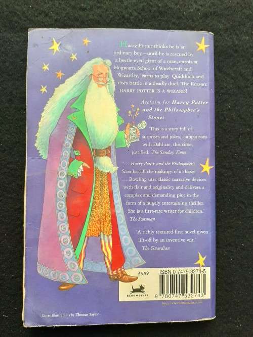 Harry Potter and the Philosopher`s Stone - J.K.Rowling