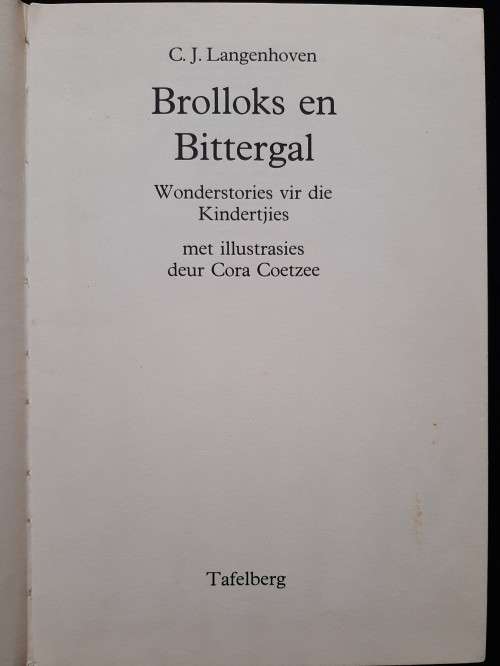 Brolloks en Bittergal - C.J. Langenhoven