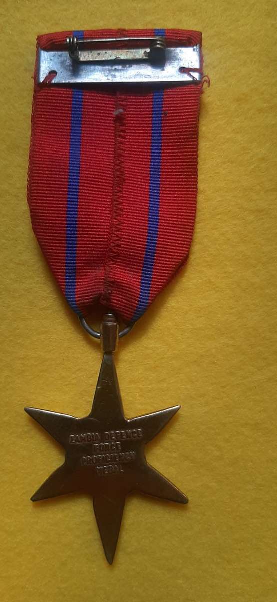 Zambia Defence Force Proviciency Medal