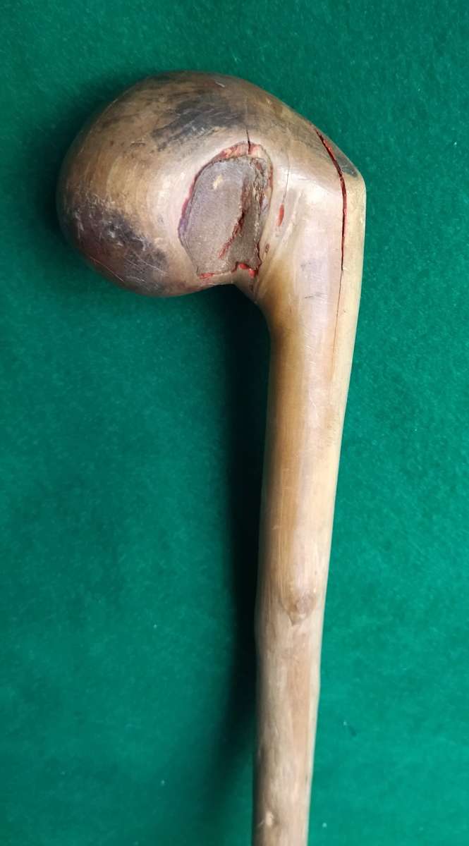 Walking stick - solid  wood