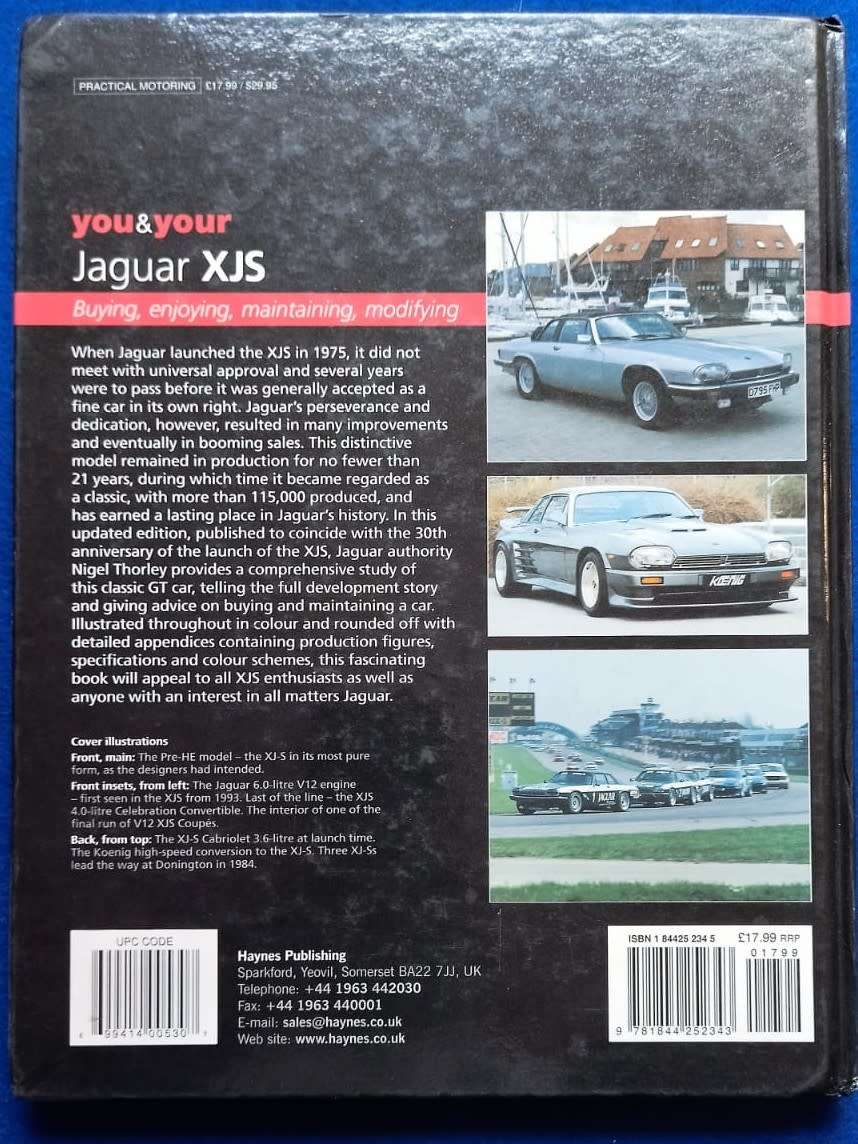 You & Your Jaguar XJS - Nigel Thorley