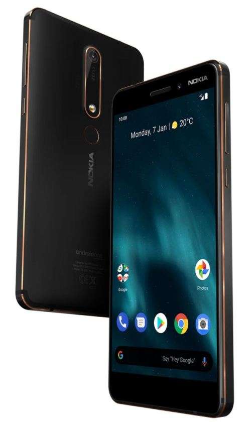 Nokia 32Gb Dual SIM - Black with Copper Accents