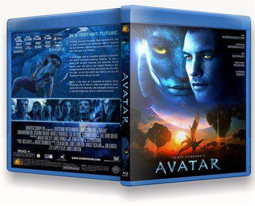 AVATAR BLU RAY COMBI PACK (Full length BLU-RAY and Full length DVD) James Cameron