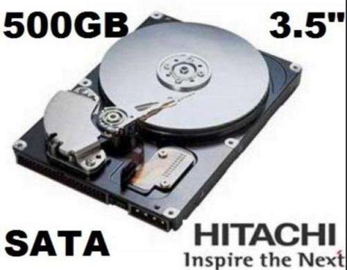 500GB Hitachi 3.5" Hard Drives