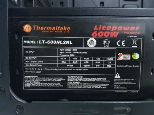 ***4th Gen Gaming Tower*** Core i3 + 8gb + GTX460 Graphics + 600w Gaming PSU + 500GB + Gaming Case