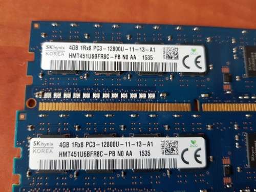 SK Hynix 16GB (4x4GB) DDR3 1600mhz Desktop Ram